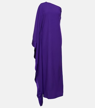One-Shoulder-Robe Betsy aus Crêpe | Taller Marmo