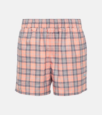 Shorts in flanella a vita media  | Acne Studios
