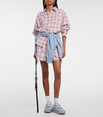 Shorts in flanella a vita media  | Acne Studios
