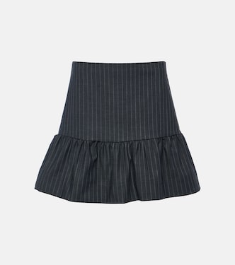 Minigonna gessata | Ganni
