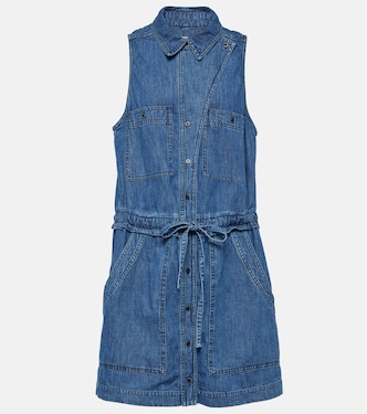 Vestido corto Ines de denim | Marant Etoile