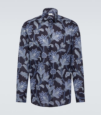 Camicia in popeline di cotone con stampa | Etro