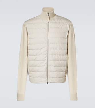 Daunenjacke aus Wolle und Kaschmir | Moncler