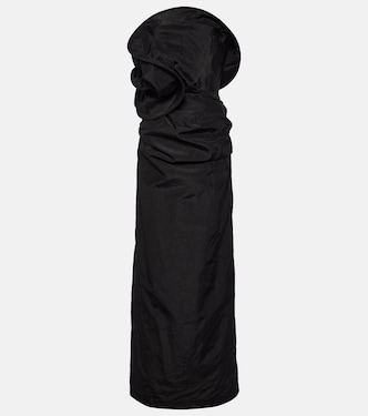 Floral-appliqué silk taffeta gown | Magda Butrym