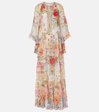 Maxikleid Sew Yesterday aus Seide | Camilla
