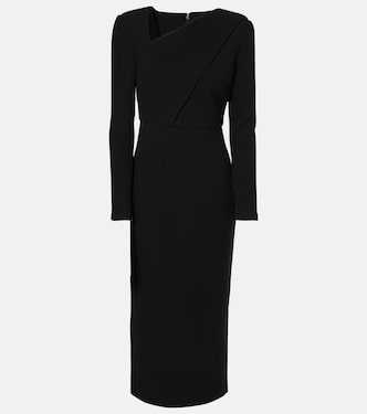Abito midi in crêpe di lana | Roland Mouret