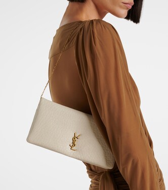 Calypso Mini leather wallet on chain | Saint Laurent