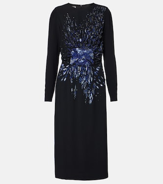 Midikleid mit Pailletten | Dries Van Noten