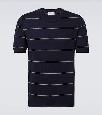 T-Shirt aus Baumwoll-Jersey | Brunello Cucinelli