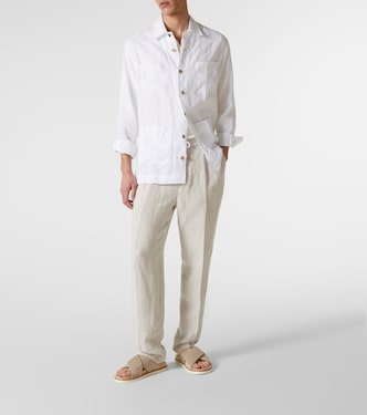 Suede sandals | Brunello Cucinelli