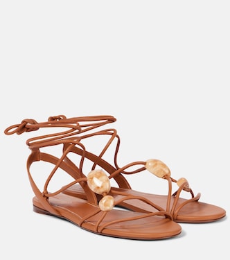Sandalias Gleam de piel | Zimmermann