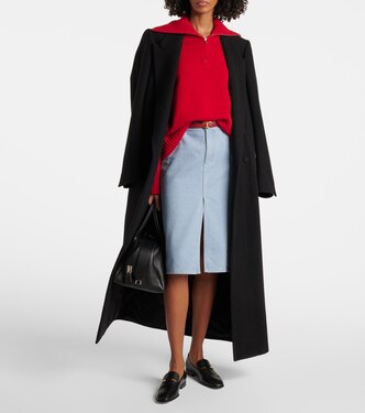 Falda midi de algodón | Tod's