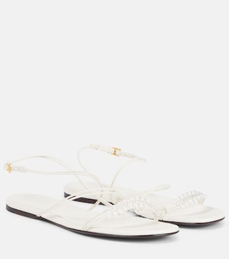 Loop leather sandals | Khaite
