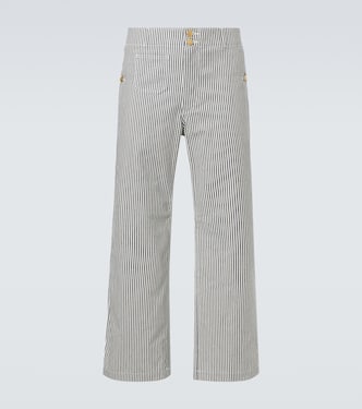 x Carhartt striped cotton straight pants | Junya Watanabe