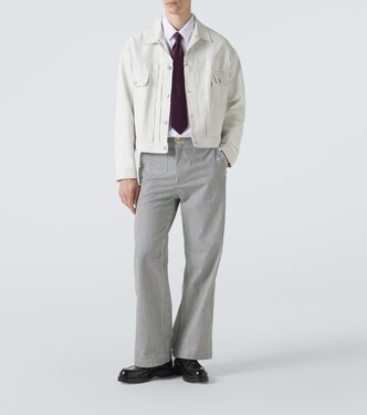 x Carhartt striped cotton straight pants | Junya Watanabe