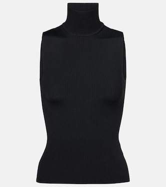 Top de cuello alto acanalado Benita | Khaite