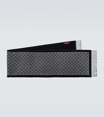 GG wool jacquard scarf | Gucci