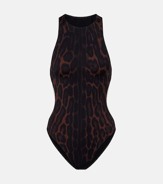 Costume intero con stampa leopardata | Tom Ford