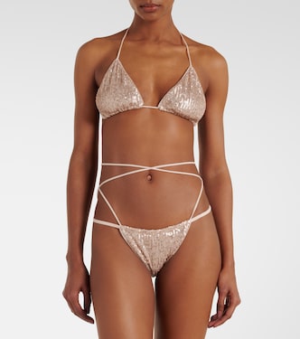 Sequined bikini | Norma Kamali