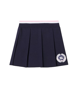 Jupe DG en laine vierge | Dolce&Gabbana Kids