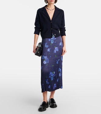 Cropped wool and cashmere cardigan | Vince