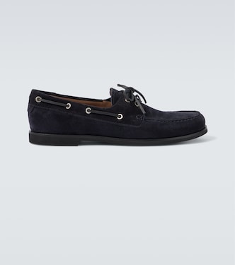 Vandé suede boat shoes | Gianvito Rossi