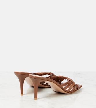 Mules Vyna 70 in pelle | Gianvito Rossi