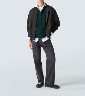 Suede blouson jacket | A.Presse
