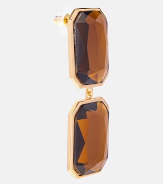 Boucles d’oreilles Amber en plaqué or | Self-Portrait