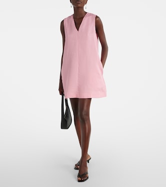 Derya linen minidress | Asceno