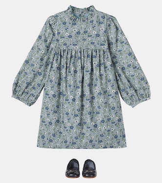 Robe Topaz en coton à fleurs | Bonpoint