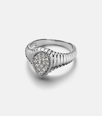 Anello in oro 9kt con diamanti | Yvonne Léon