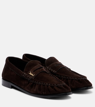 Mocassins Le Loafer Cassandre en daim | Saint Laurent