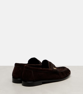 Mocassins Le Loafer Cassandre en daim | Saint Laurent