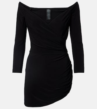 Ruched jersey minidress | Norma Kamali