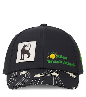 Printed canvas baseball cap | Mini Rodini