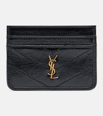 Niki patent leather card holder | Saint Laurent