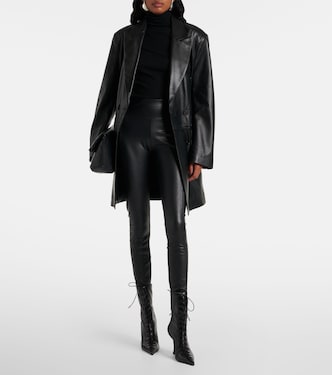 Leggings Edie aus Lederimitat | Wolford