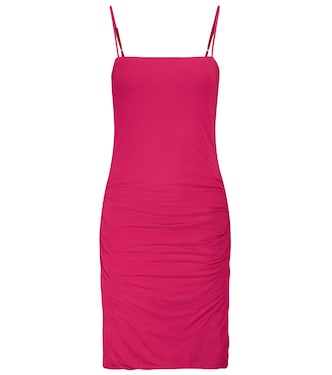 Dale stretch-cotton jersey minidress | Velvet
