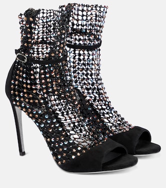 Galaxia embellished suede sandals | Rene Caovilla
