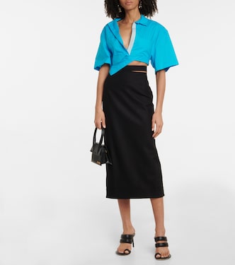 Hemd La Chemise Capri aus Baumwolle | Jacquemus