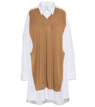 Vestido camisero de algodón | Maison Margiela