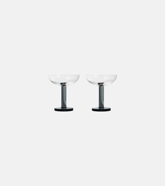Puck set of 2 coupe glasses | Tom Dixon