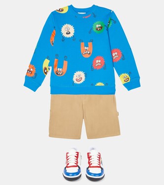 Sudadera estampada de punto fino | Stella McCartney Kids