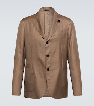 Blazer aus Kaschmir und Seide | Lardini