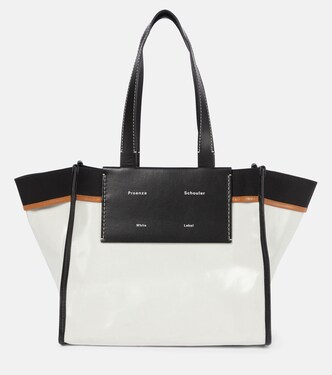 White Label - Borsa Morris Large in canvas rivestito | Proenza Schouler