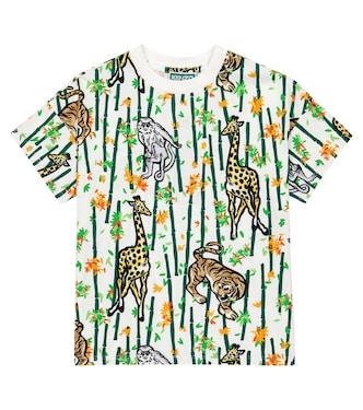 T-shirt Bamboo in jersey di cotone | Kenzo Kids