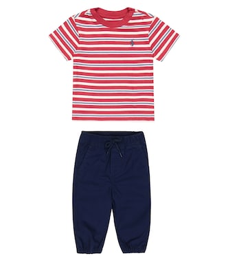 Baby Set aus T-Shirt und Hose | Polo Ralph Lauren Kids