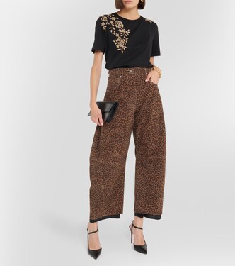 Top Lola brodé en coton | Dodo Bar Or