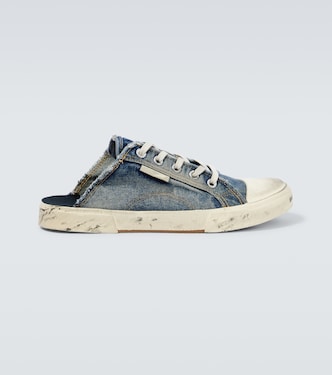 Paris denim slippers | Balenciaga